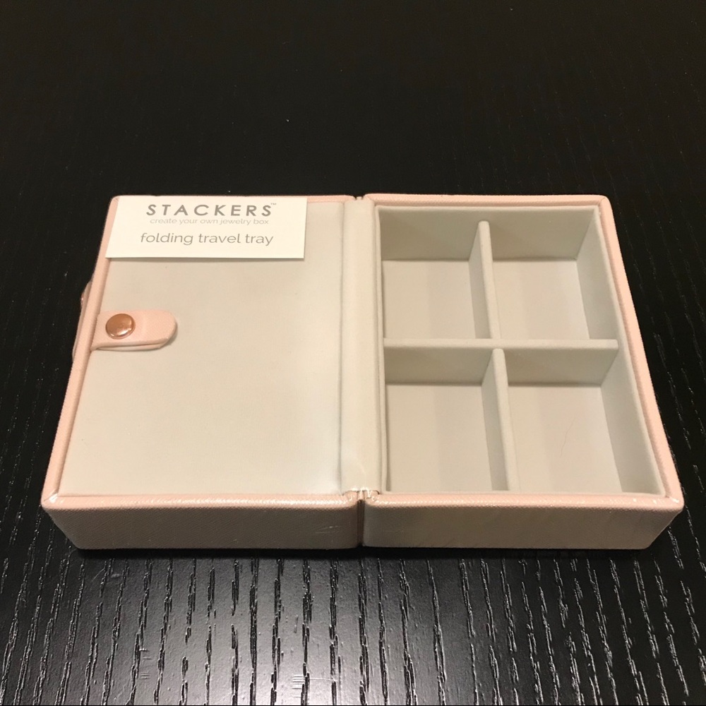 (New in Wrap) Stackers Folding Travel Jewelry Case
